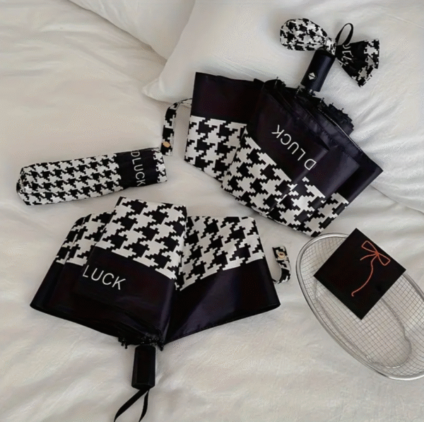 French Style Good Luck Automatic Umbrella