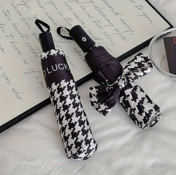 French Style Good Luck Automatic Umbrella