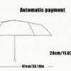 French Style Good Luck Automatic Umbrella
