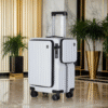 Screenshot 2025-10-30 at 15.24.25 White 20 Inch Carry On Suitcase with Side Pocket