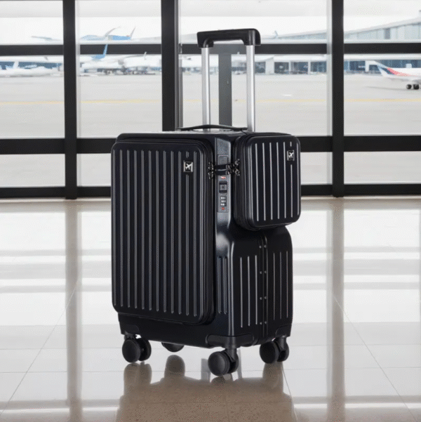 Screenshot 2025-10-30 at 15.24.32 Black 20 Inch Carry On Suitcase with Side Pocket