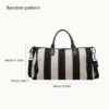 Screenshot 2025-10-31 at 19.28.07 Zebra Casual Vertical Stripe Travel Bag