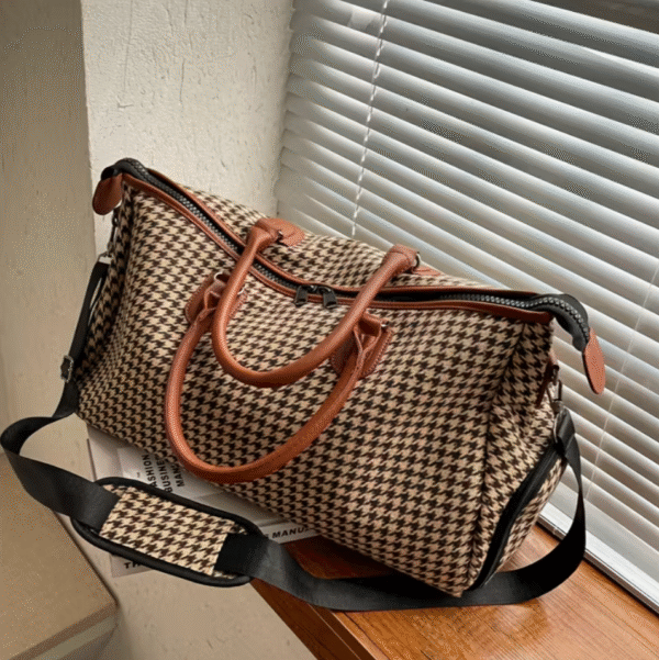 Brown Four One Large Capacity Travel Bag