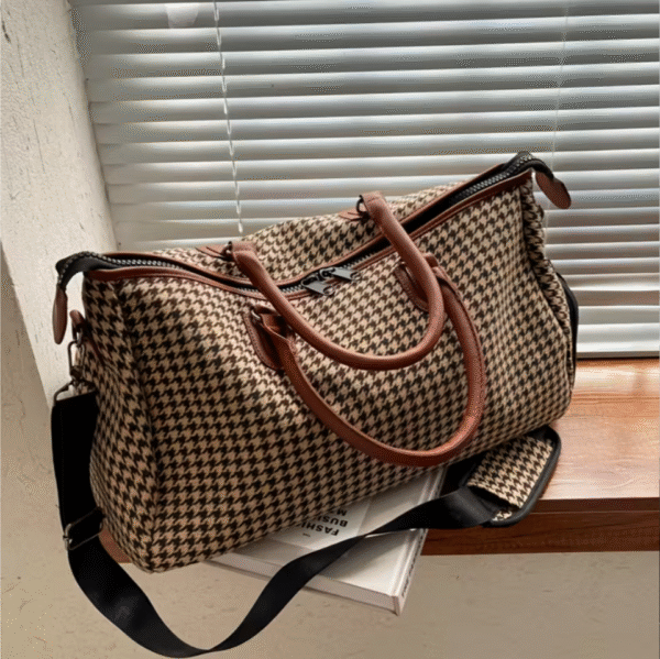 Brown Four One Large Capacity Travel Bag