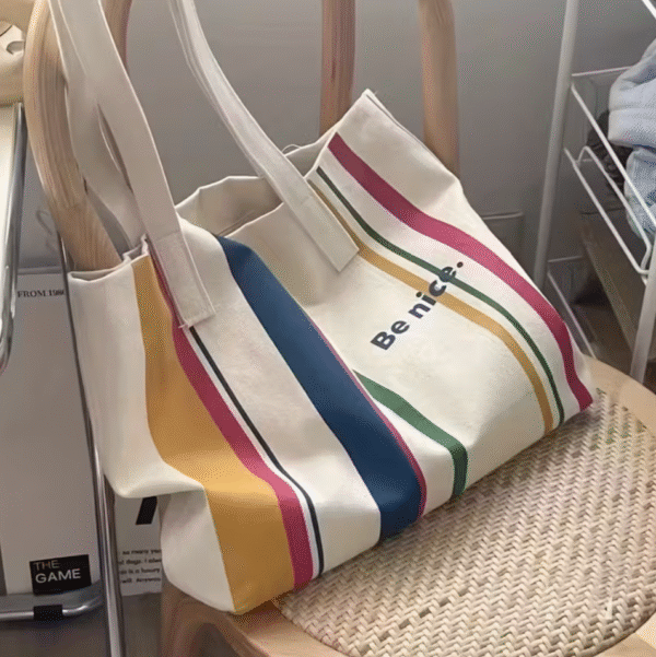 Minimalist Canvas Tote