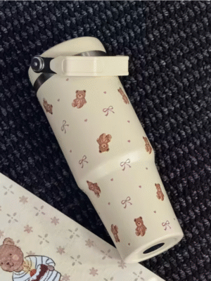 30oz Bear Bow Insulated Water Bottle